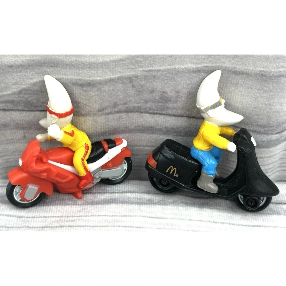 VINTAGE 80'S MCDONALD'S HAPPY MEAL TOYS - FAST MACS  / MAC TONIGHT MOON MAN  *18
